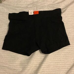 Joe Fresh High Waist Black Shorts